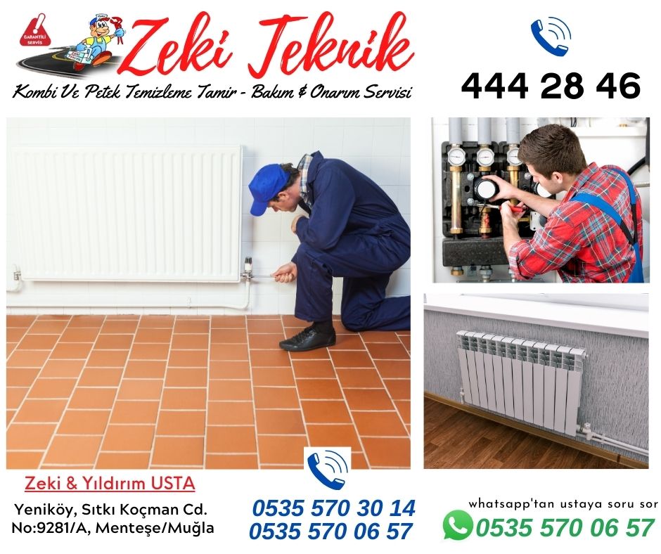 Menteşe Kombi Tamiri Ve Petek Temizleme